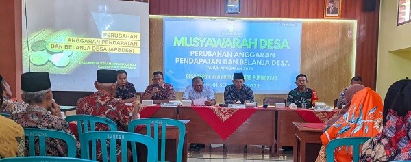 Musrenbangdes Penyusunan RKPDes Kepuh