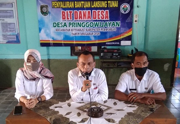 Desa Pringgowijayan Salurkan BLT DD bulan Kedelapan