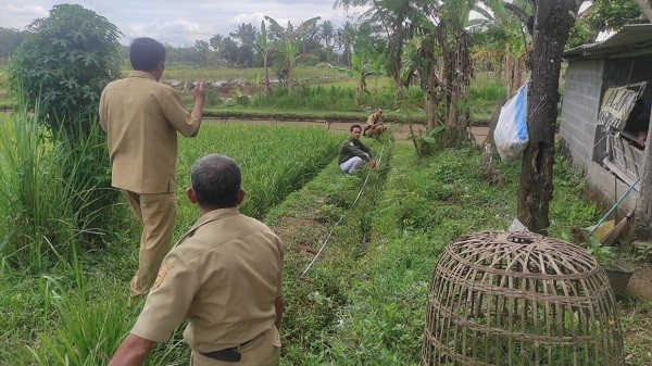 Monev Pembangunan Talud Desa Kuwurejo