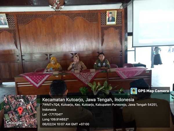 Rakor penyusunan RPJMDESA Kecamatan Kutoarjo