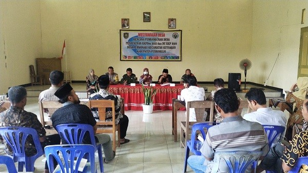 Musrenbangdes Penyusunan RKPDes Purwosari