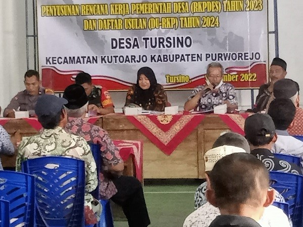 Musrenbangdes Penyusunan RKPDes Tursino