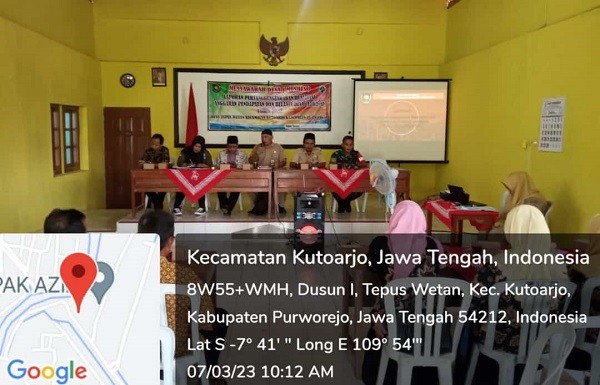 Monitoring Pertanggungjawaban APBDes dan Musdesus Desa Tepus Wetan