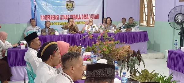 Konferensi Kades / Lurah se-Kecamatan Kutoarjo bulan Juni 2023