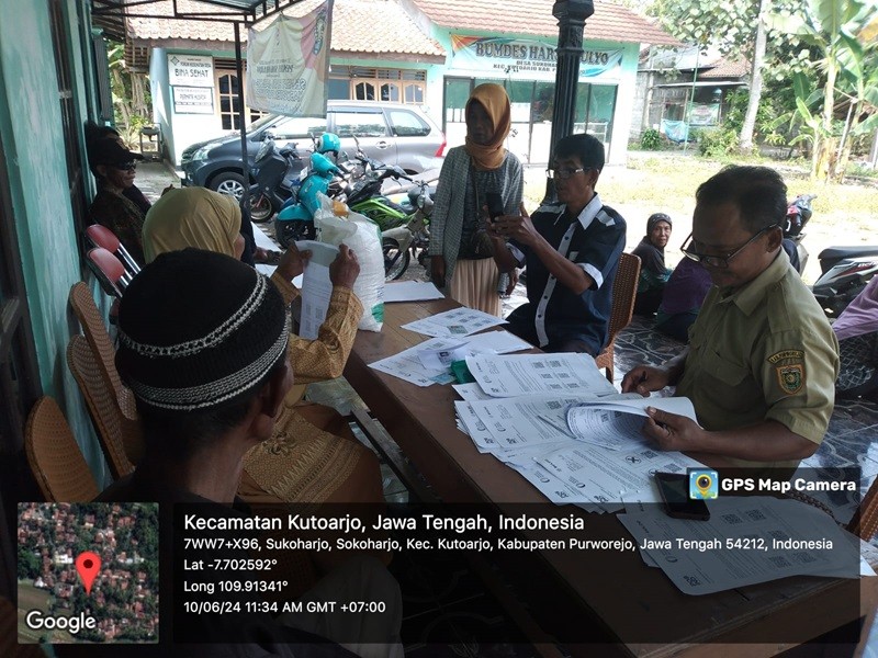 Monitoring Penyaluran CBP Kelurahan Bandung, Bayem dan Desa Sokoharjo