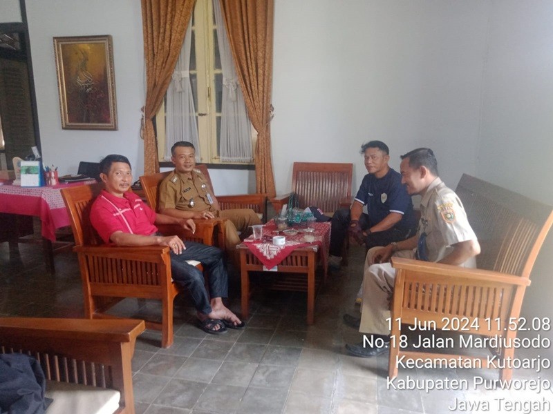 Rapat Pembentukan Forum Kewaspadaan Dini Masyarakat (FKDM) Kecamatan Kutoarjo