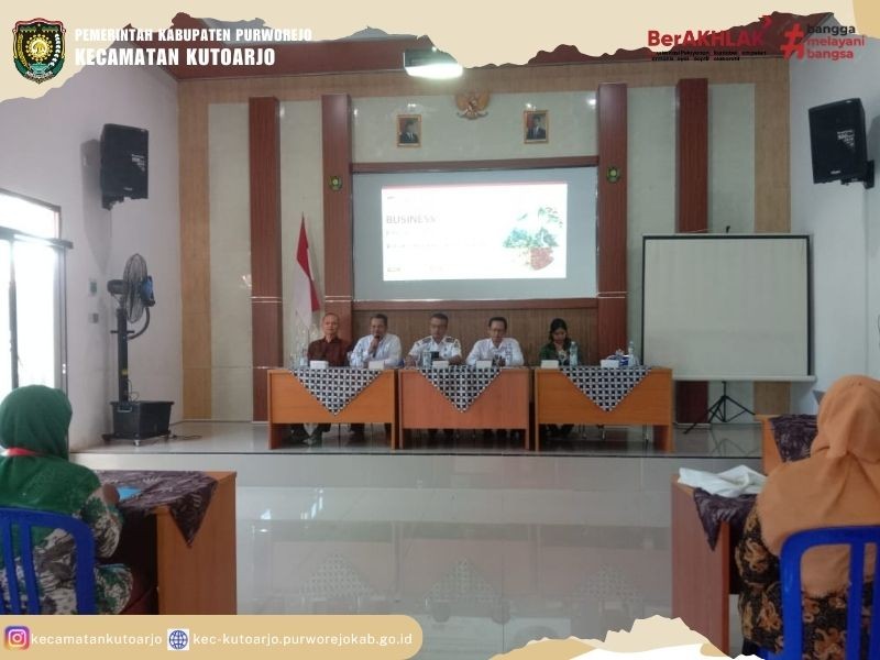 Camat Kutoarjo Hadiri Pelatihan Wirausaha dari Kementerian P2MI di Desa Suren