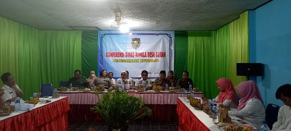 Konferensi Kades / Lurah se-Kecamatan Kutoarjo bulan Juli 2023