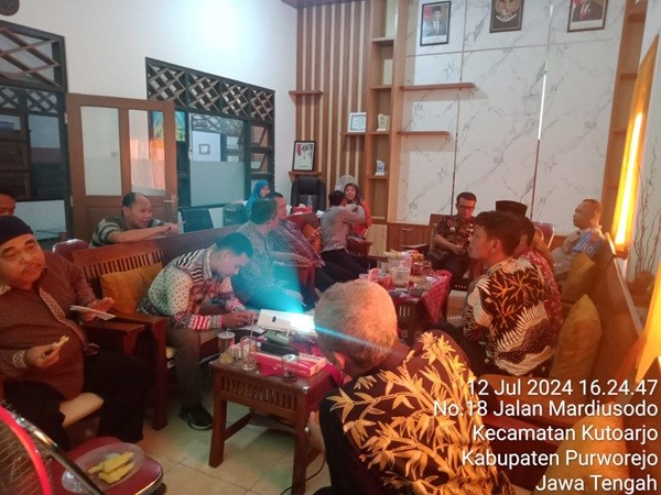 Rapat Panitia HUT RI ke-79 Tingkat Kecamatan Kutoarjo