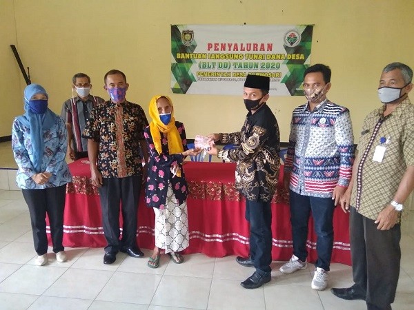 Desa Purwosari Salurkan BLT DD bulan Ketujuh