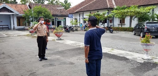 Kecamatan Kutoarjo Gelar Gladi Upacara HUT RI ke 75