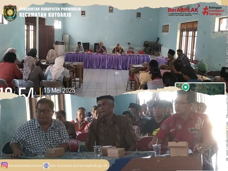 Desa Sukoharjo Gelar Musdesus Pembentukan Koperasi Merah Putih
