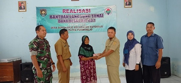 Monitoring Penyaluran BLT DD Desa Sukoharjo