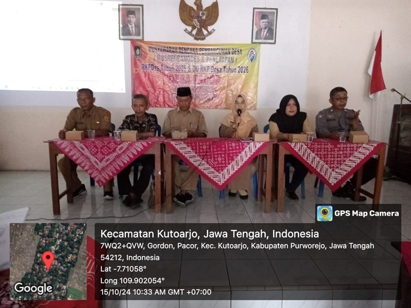 Musrenbang Desa Pacor