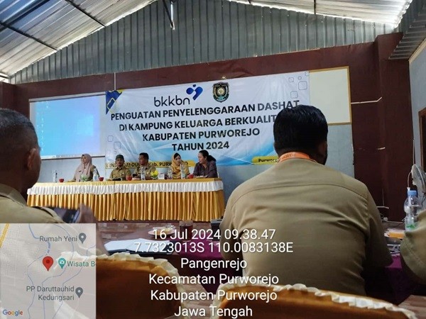 Camat Kutoarjo hadiri Rapat Penguatan Penyelenggaraan DASHAT