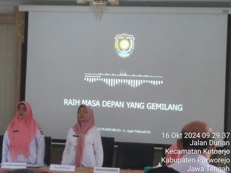 Camat Kutoarjo hadiri Rapat Finalisai Akuisisi Penyelamatan Arsip Sejarah Perjalan Pemerintah Kabupaten Purworejo