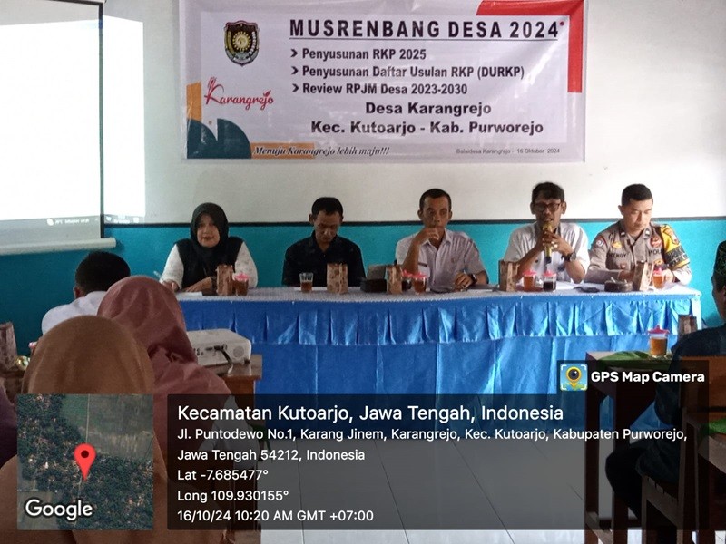 Musrenbang Desa Karangrejo