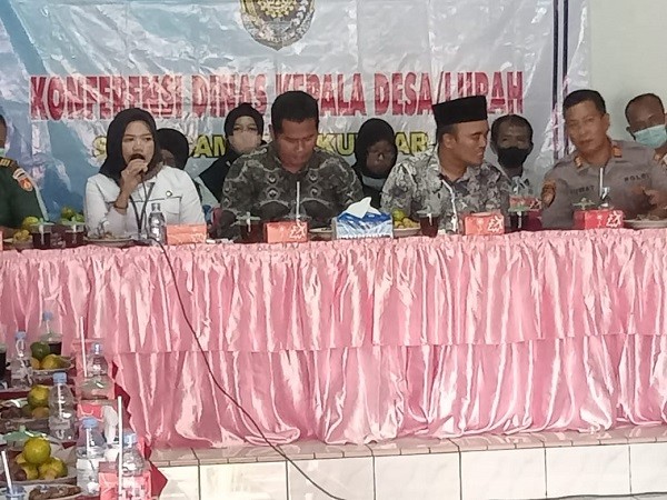 Konferensi Kades / Lurah se-Kecamatan Kutoarjo bulan November 2022