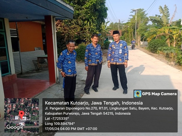 Monitoring Pembangunan Sarpras Kelurahan Bayem