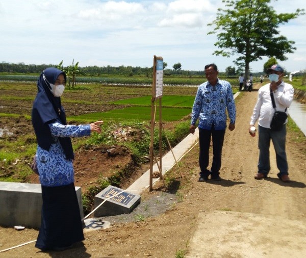 Tim Kecamatan Melaksanakan Monev Dana Transfer di Desa Purwosari