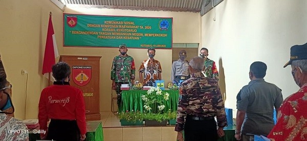 Camat Kutoarjo hadiri Komsos Ramil 05 Kutoarjo