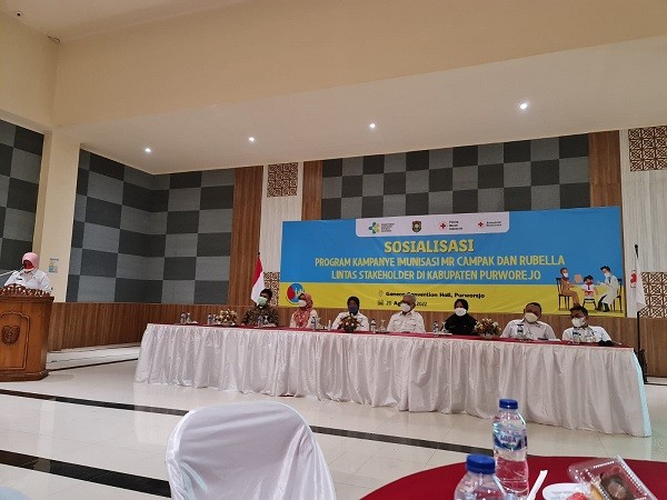 Camat Kutoarjo hadiri Sosialisasi Program Kampanye Imunisasi MR Campak dan Rubella