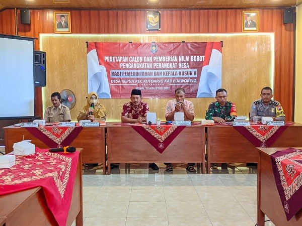 Pelaksanaan Tahapan Pengangkatan Perangkat Desa Kepuh