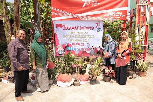 Lomba Kebersihan RW di Desa Suren