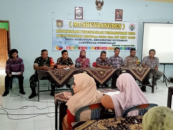 Musdes Penyusunan RKPDes Kuwurejo