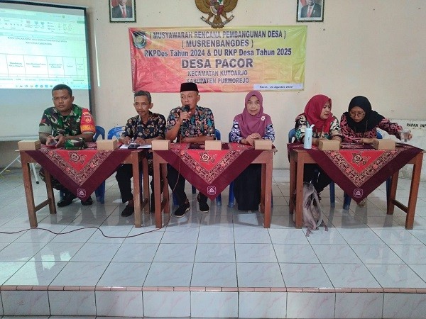 Musdes Penyusunan RKPDes Pacor