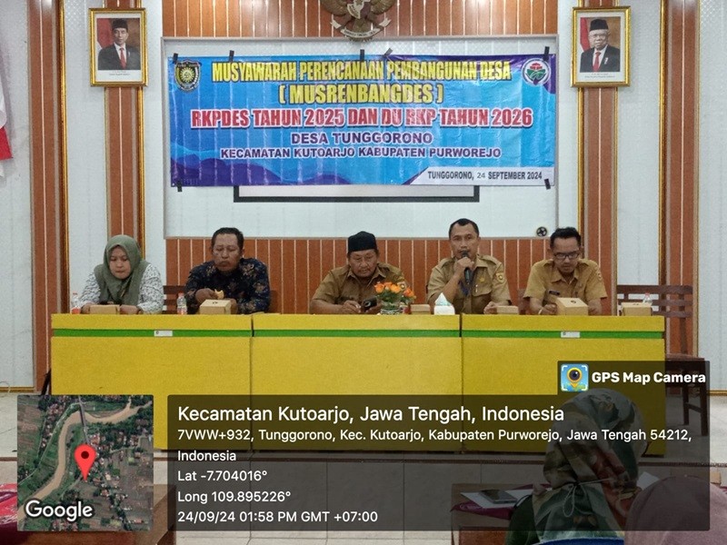 Musrenbang Desa Tunggorono