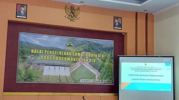 Camat Kutoarjo hadiri Rapat Penutupan Air Waduk Wadaslintang